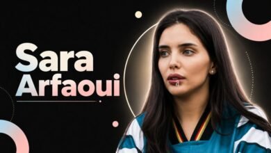 Sara Arfaoui Italian model and television presenter