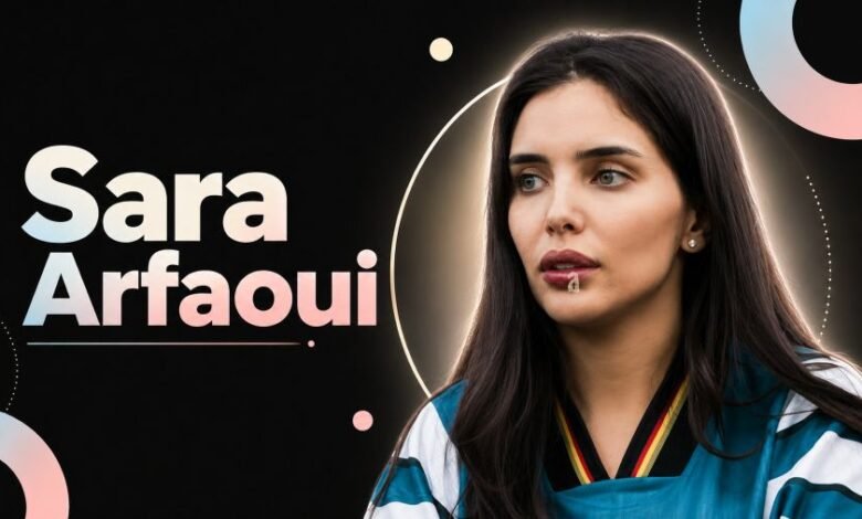 Sara Arfaoui Italian model and television presenter
