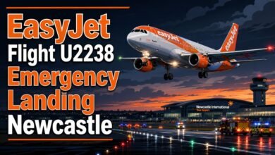 EasyJet Flight U2238 Emergency Landing Newcastle