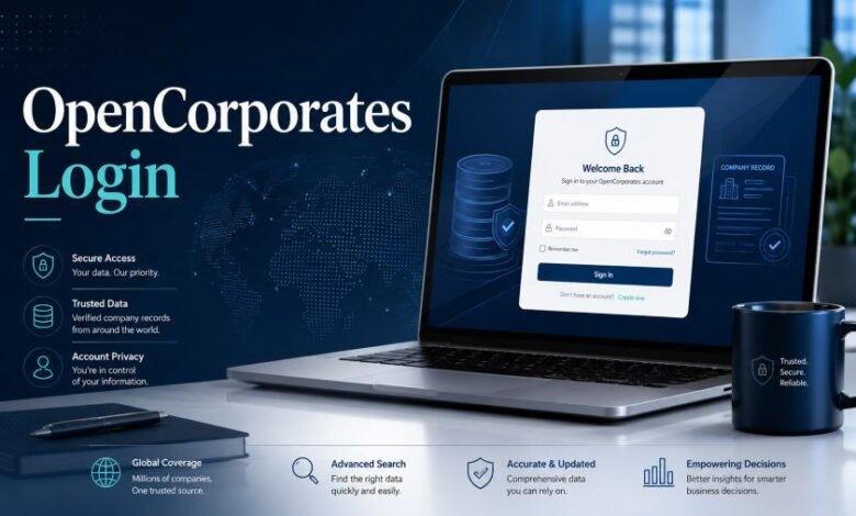 OpenCorporates Login